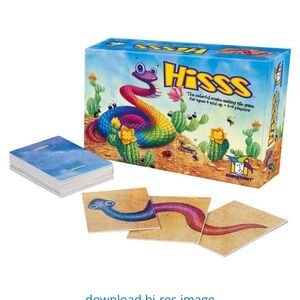 Hisss Colorful Snake-Making Game by Gamewright